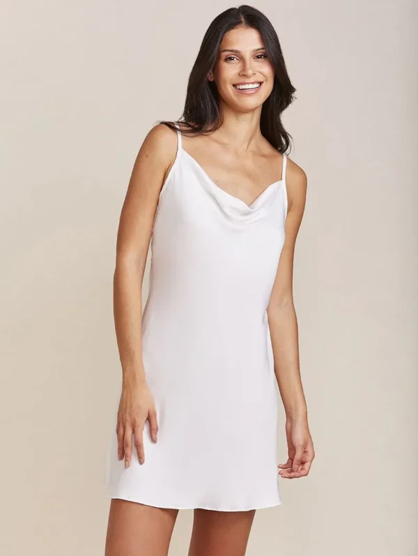 Camisola Alças Finas Em Cetim